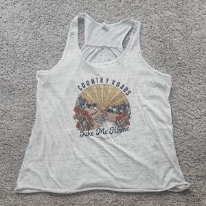 Country Roads Take Me Home Tank Top 2x